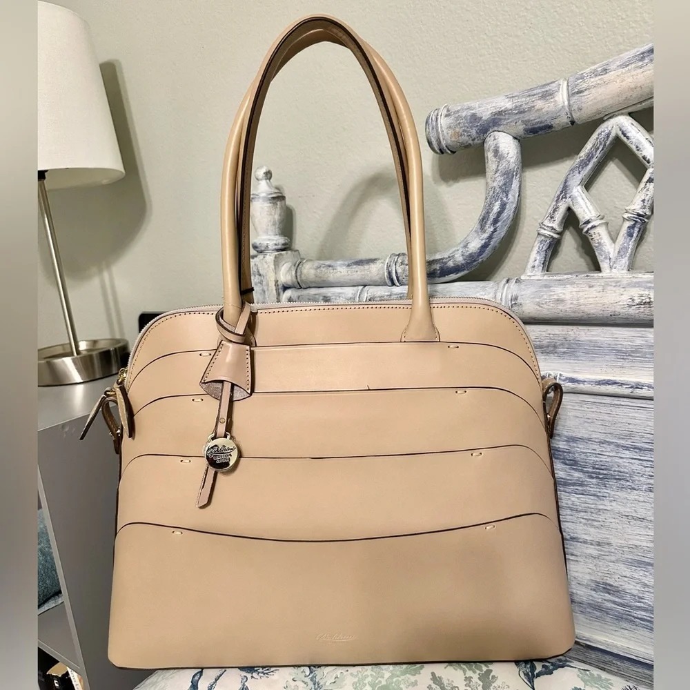 Boldrini large tote. New with tag comes with a designer scarf if u spend $400. - Picture 1 of 13